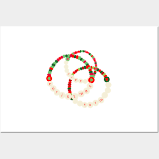 Christmas Tree Farm Friendship Bracelet Posters and Art